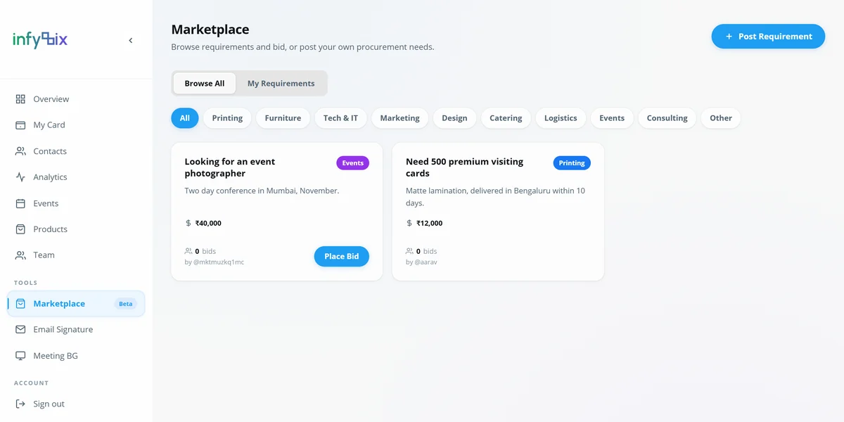 Procurement Marketplace